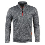 Autumn And Winter Men's Neckline Zipper Sweater | EX-STOCK product gallery photo 7