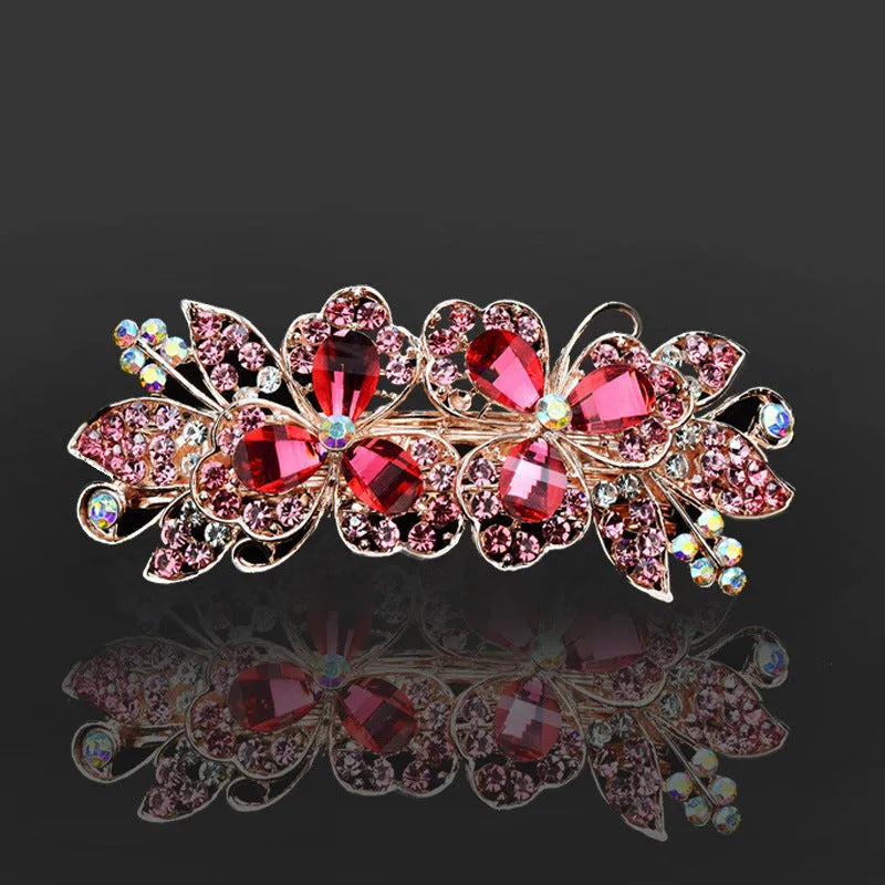 Rhinestone bow hair clip Accessories - EX-STOCK CANADA