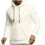 Autumn Winter Drawstring Fleece Hoodie Pullover for men - EX-STOCK CANADA