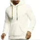 Autumn Winter Drawstring Fleece Hoodie Pullover for men - EX-STOCK CANADA