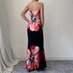Women's Floral Print Strapless Slim-fit Maxi Dress | Canada & USA