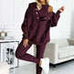 3pcs Women Hoodie Athleisure Outfit set sweatsuit set - EX-STOCK CANADA
