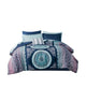 Queen Boho Comforter Set With Bed Sheets EX-STOCK