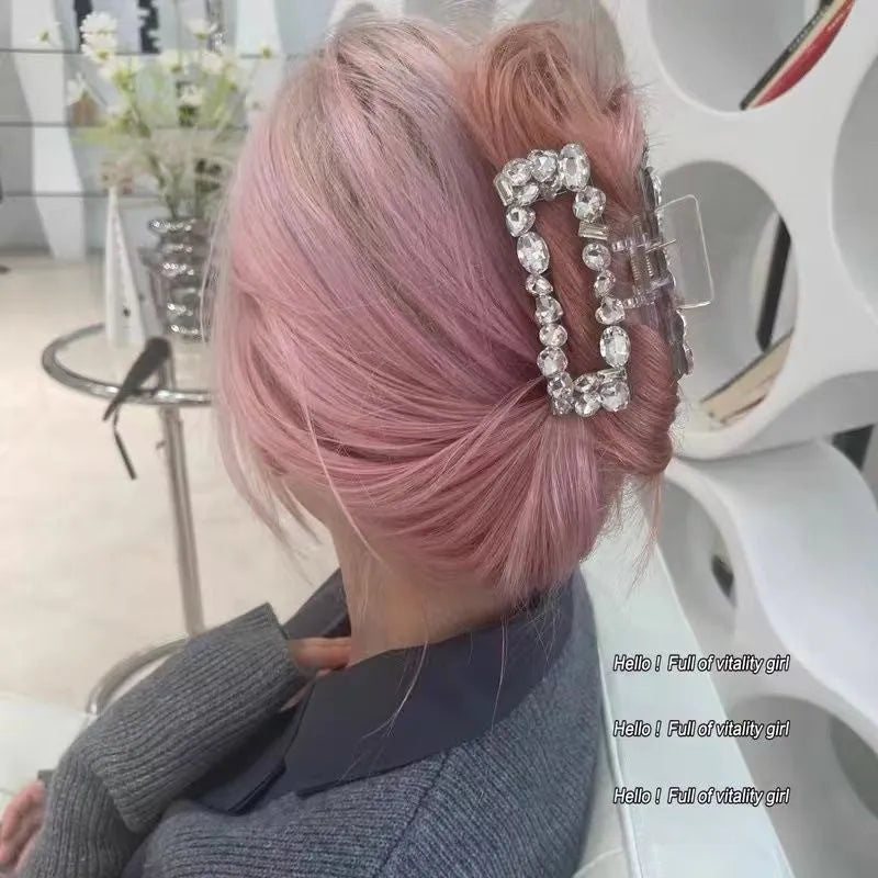 Elegant Rhinestone Hair Clip Crystal Barrette - EX-STOCK CANADA