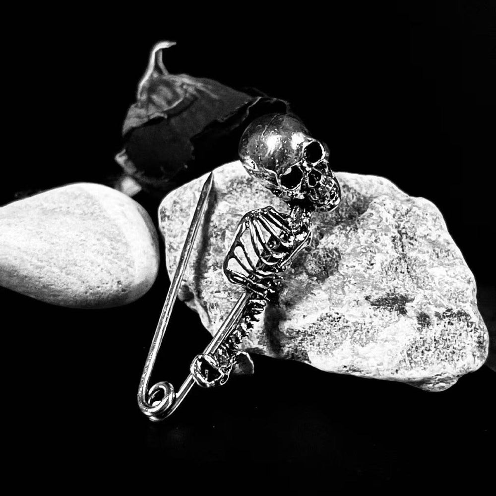 Halloween Vintage Skull Pin Clothes Brooch EX-STOCK