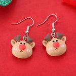 Creative Cartoon Christmas Earrings Fashion - EX-STOCK CANADA