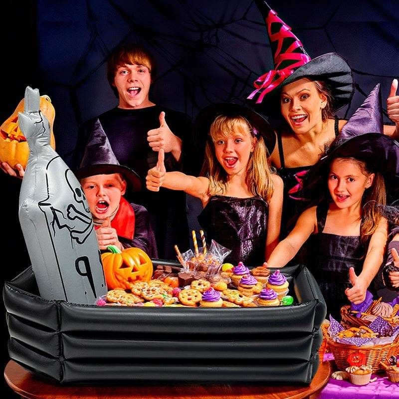 Halloween Inflatable Skull Tombstone Ice Bar EX-STOCK