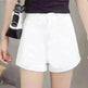 High Waisted Smoked Gray Denim Shorts For Women - EX-STOCK CANADA