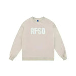 Fleece-lined Loose Street Drop-shoulder Printed Round Neck Sweatshirt Unisex - EX-STOCK CANADA
