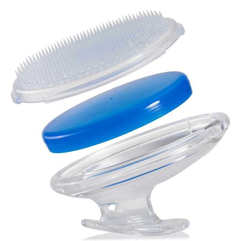 Haarpflege Kopfhautmassage Kamm Massager Meridian Bürstenkopf Gesicht 