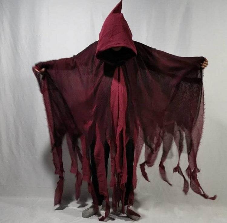 Halloween Cloak Cos Zombie Clothing Skull Cloak Props EX-STOCK