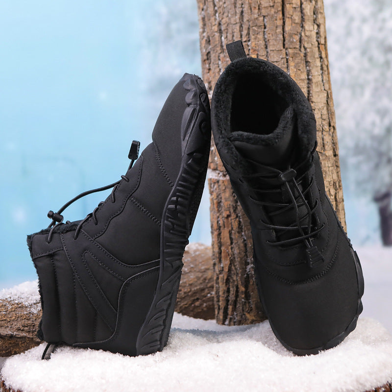 Fleece-lined winter hiking shoes – product view 6