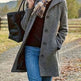 Women's New Vintage Solid Color Button-up Stand-up Collar Woolen Jacket - EX-STOCK Canada