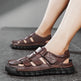 Men's Simple All-match Leather Non-slip Sandals  EX-STOCK CANADA