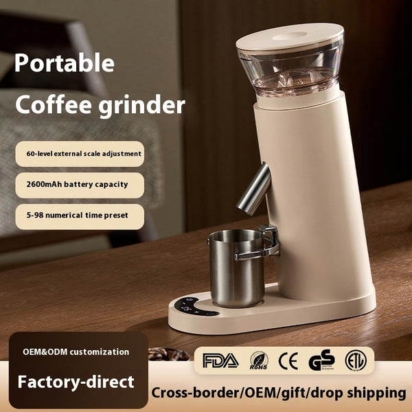 Macchina da Caffè Elettrica Portatile con Funzione Mantieni Caldo e Controllo della Temperatura, Acciaio Inossidabile, Capacità Inferiore a 0,5L