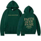 New Hoodie Faith Fear Men's And Women's Printed Sweatshirt - EX-STOCK CANADA