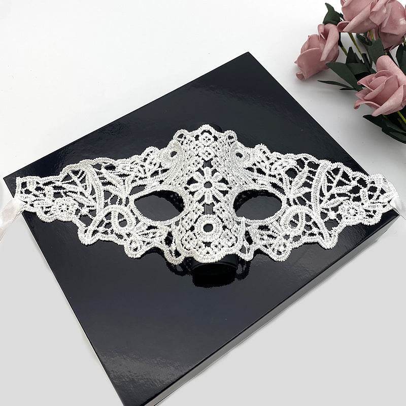 Sexy Lace Half Face Mask Ball Adult Princess Sexy Eye Mask Halloween Props Performance EX-STOCK
