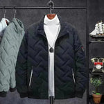 Cobral de algodón comprimido Azul de algodón acogido de algodón Invierno ropa corta de estilo de algodón de estilo coreano
