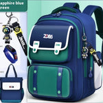 Schoolbag Boy Elementary School Students Three Four To Six Grade EX-STOCK