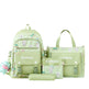 Backpack Primary School Girls Schoolbag Women's Four-piece Set EX-STOCK