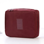 Portable Cosmetic Bag Waterproof Divider Multi-grid Pockets Toiletry Bags Travel Storage Handbags Women Make Up Bag - EX-STOCK CANADA
