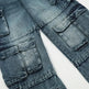 Functional Multi-pocket Tactical Tooling Denim Trousers Men Jeans - EX-STOCK CANADA