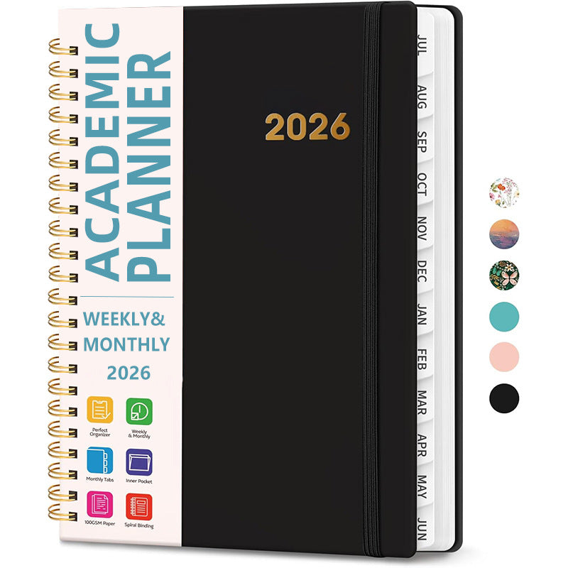 A5 Planner 2026 Coil Notebook 