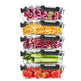Glass Food Storage Containers With Lids - 5 Airtight Food Storage Containers 
