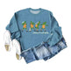 Women's Christmas Printed Long Sleeved  Pullover Sweatshirt - EX-STOCK CANADA