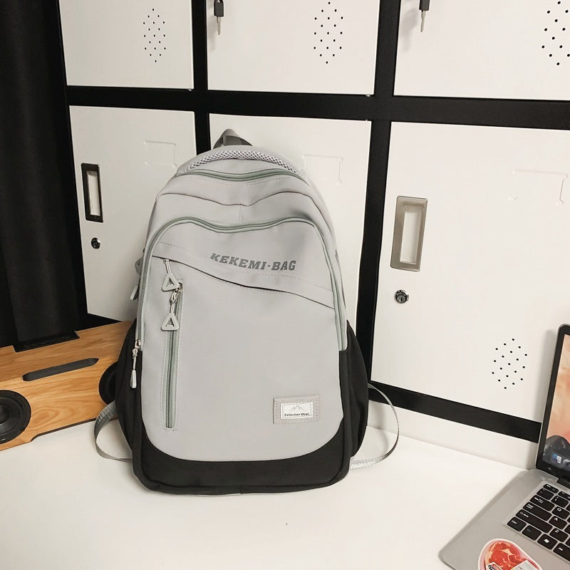 All-matching Casual Simplicity Large Capacity Student Backpack EX-STOCK