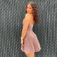 Sleeveless Backless Wash Jeans Denim European And American Tube Top flared Dress - EX-STOCK CANADA