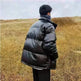 Winter Men's Down Cotton-padded Winter Coat Thick Black Puffer Jacket - EX-STOCK CANADA