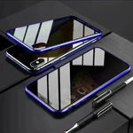 Phone Case Anti-peep Magnetic Protective Shell Magnetic Privacy Glass Case For Phone