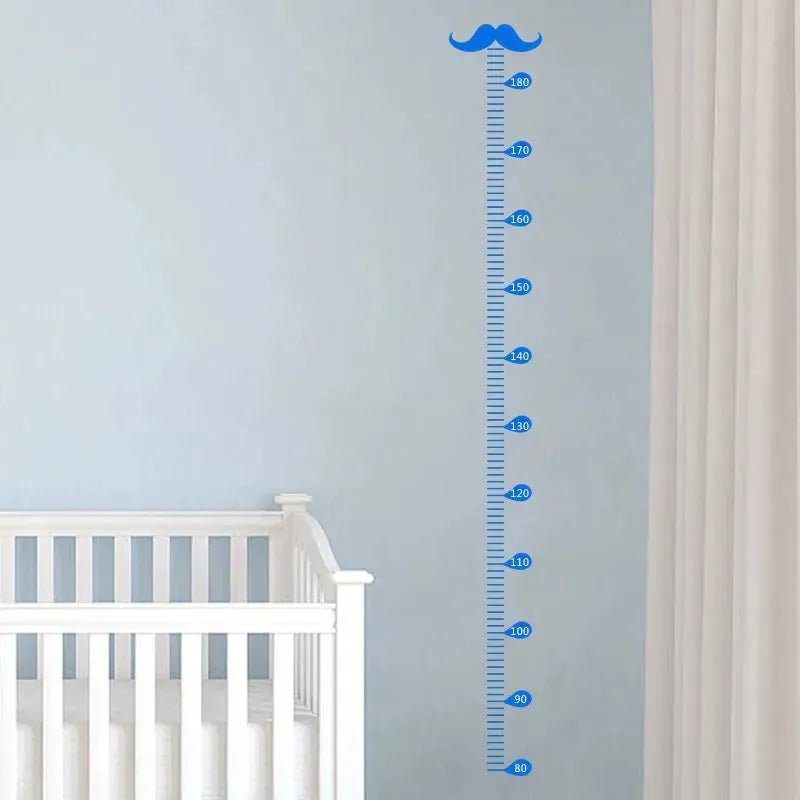 Children's Beard Height Measurement Wall Sticker - EX-STOCK CANADA