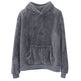 Double-sided Velvet Hooded Sweater Men's Plush Sweatshirt With Pockets EX-STOCK Canada 