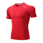 Men's Quick Drying Short-sleeved Round Neck Workout Clothes