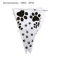 Dog Paw Birthday Party Tableware Set – Pet Birthday Plates, Cups & Decoration Kit