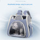 Foldable Transparent Pet Carrier Bag – Breathable Travel Bag for Cats & Small Dogs | 5 Colours