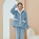 Keep Warm Coral Velvet Pajamas For Women EX-STOCK