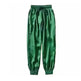 Women's Trousers With Slippery Surface Jogging Trousers - EX-STOCK CANADA
