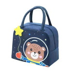 Bolsa de lonchera de dibujos animados lonteo lindo portátil