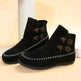 Button Design Ankle Boots For Women Autumn And Winter - EX-STOCK CANADA