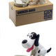 Two dog-shapediko toys on cardboard boxes with 'Choken-Bako' branding.