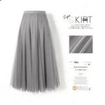 Pleated Mesh Midi Skirt – Women's Prairie Swing Skirt - EX-STOCK CANADA