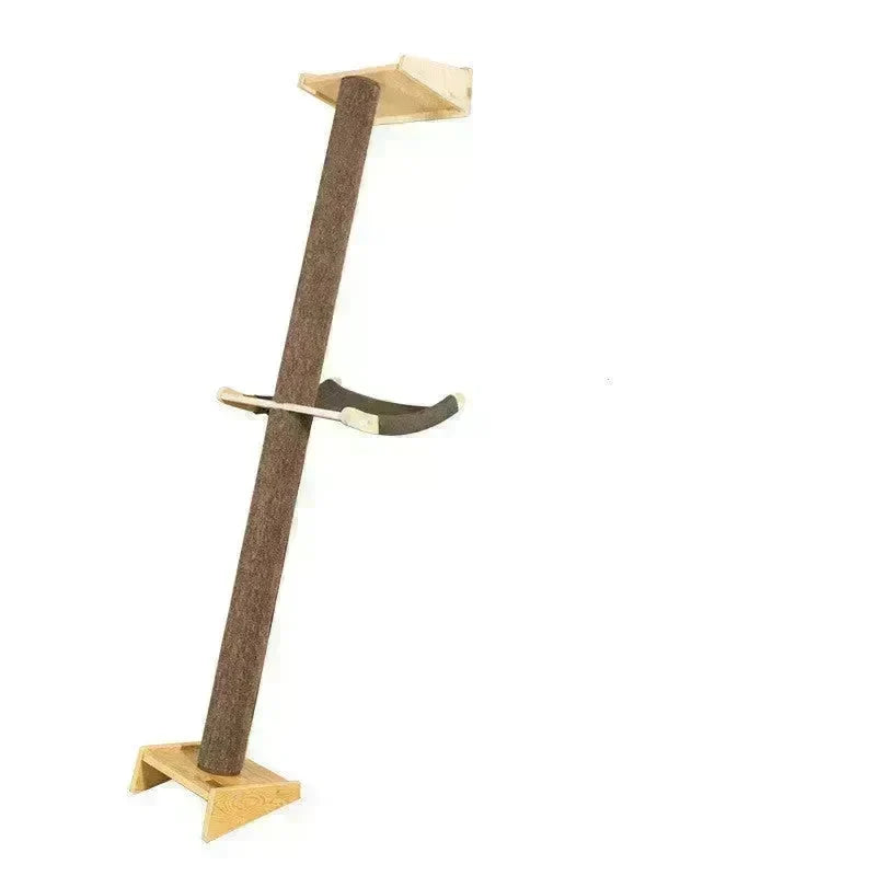 Solid Wood Large Cat Climbing Frame Cat Litter Cat Tree One Cat Shelf - EX-STOCK CANADA