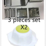Stainless Steel Grater, Vegetable And Fruit Slicer, Peeler - EX-STOCK Canada