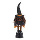 8.3x5x24 Fabric Standing Gnome W Orange Banner Spring Body, For Halloween Decor - EX-STOCK Canada