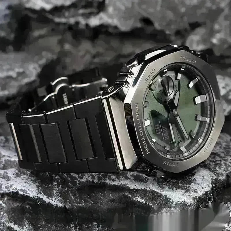 Stainless Steel Strap Suitable For Casilou Watch Farm Oak Series Watchband Accessories - EX-STOCK CANADA