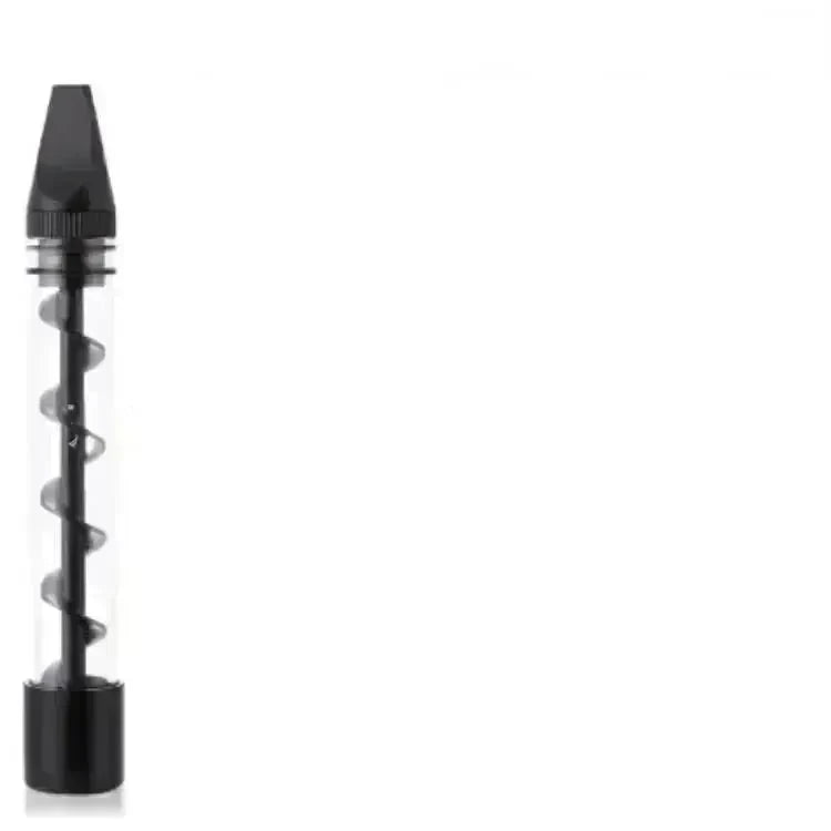 Creative And Simple Dry-burning Atomizer Spiral Pipe Glass Blunt - EX-STOCK CANADA