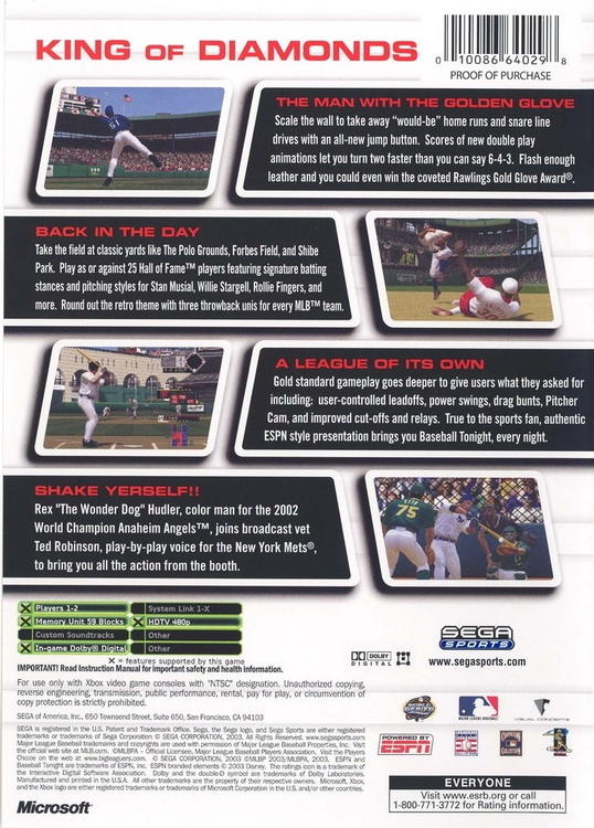 World Series Baseball 2K3 